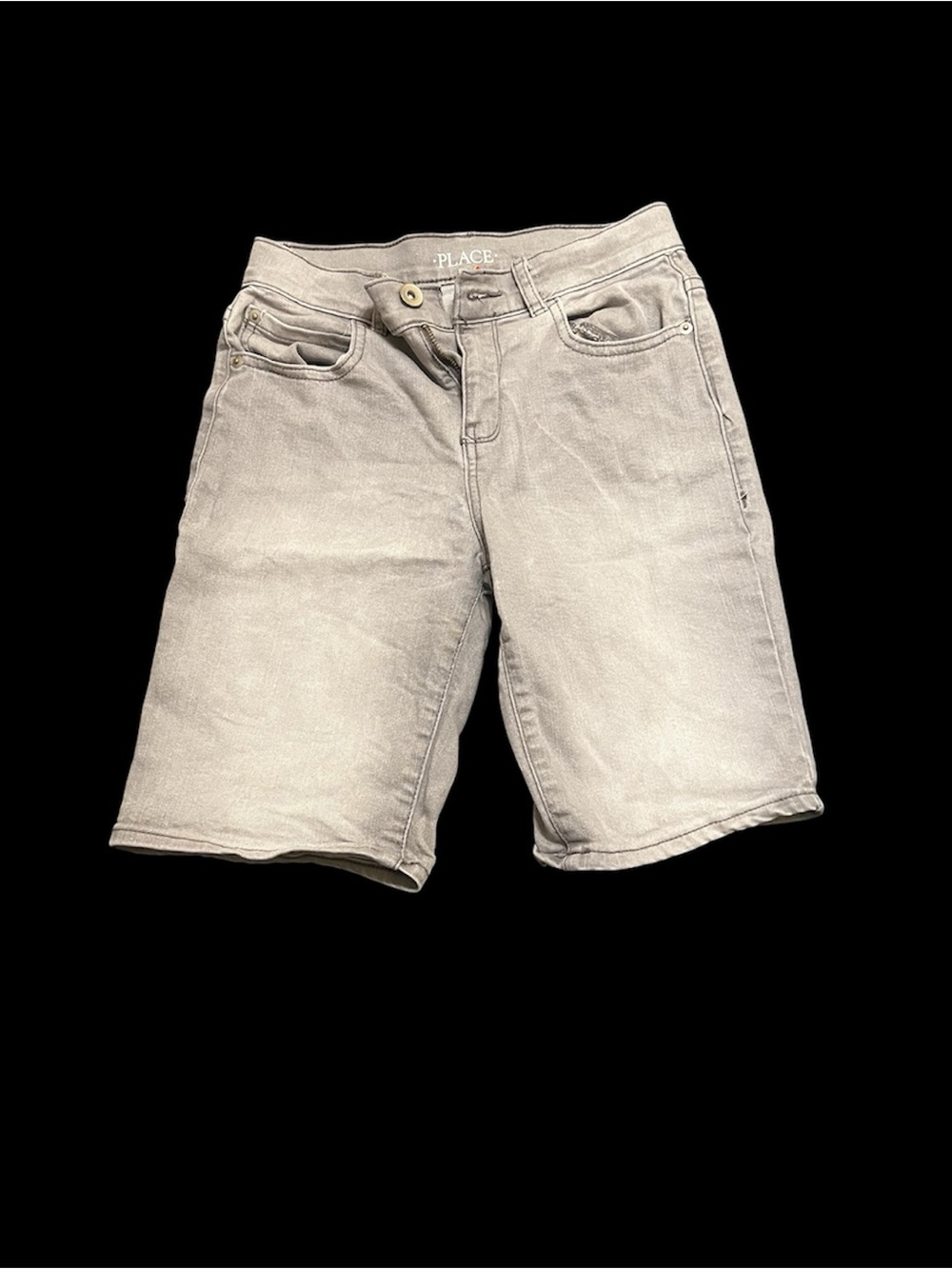 The Children's Place Gray Denim Shorts